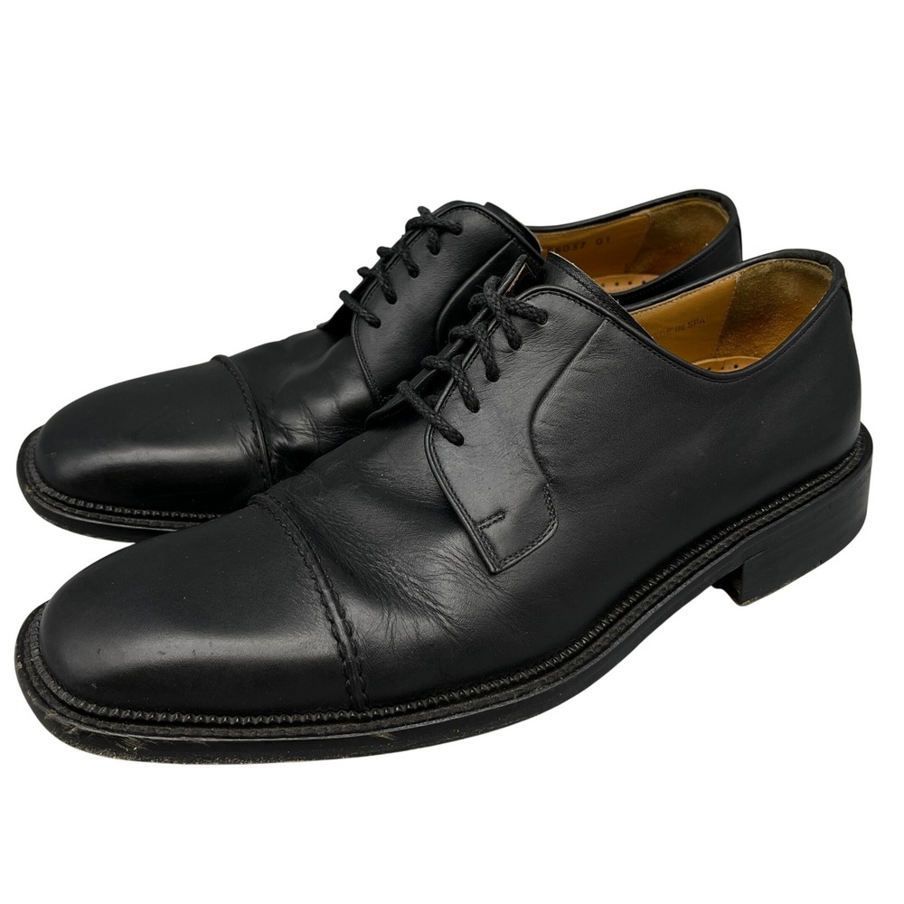Florsheim Imperial Dress Shoes Mens 8.5 M Cap Toe Leather Lace Formal Business